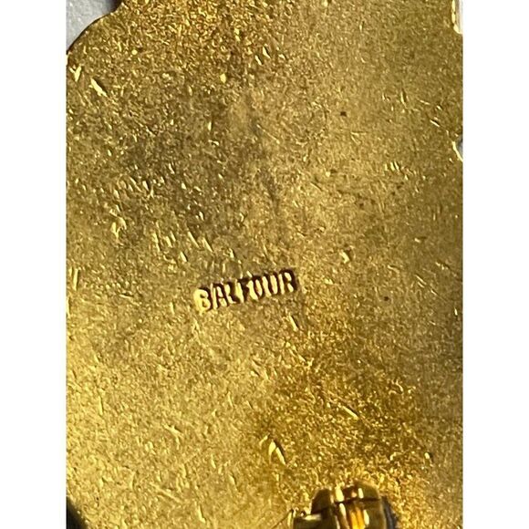 Vintage Graduation 1975 Enamel Pin By Balfour Beaver Dog Rare - Picture 3 of 10